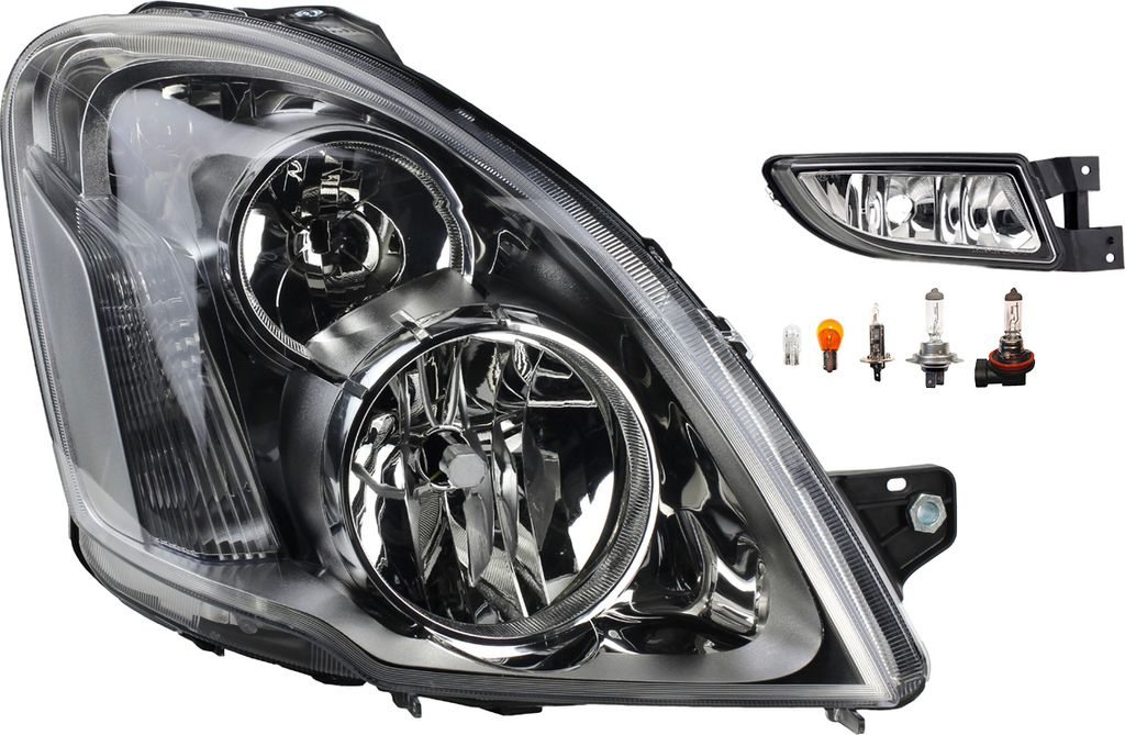 Johns, Scheinwerfer Halogen passend für Iveco Daily V 09/11-02/14 H7 H1 R +Nebel+Leuch. 5801375415 0005801375415 51775551 51827371 5801377880