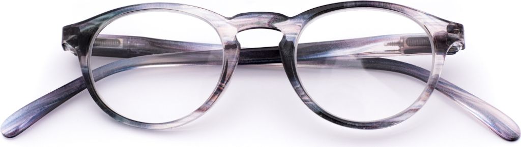 B&S READY READER PLASTIC GREY TRANSPARENT +1.5 | Stilvolle Lesebrille