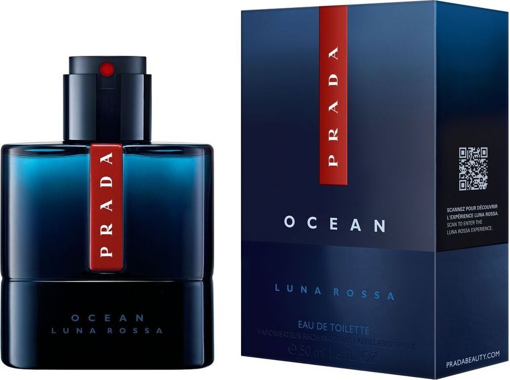 Prada Luna Rossa Ocean Eau de Toilette für Herren 50 ml Produktbild 12