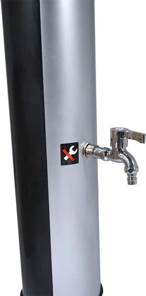 Douche solaire COMFORT SILVER : finissez-en avec les chocs thermiques