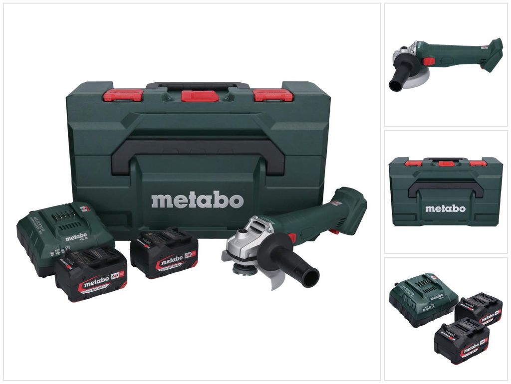 Metabo W 18 L 9-125 Akku-Winkelschleifer 18V Schleifer / Image du produit 