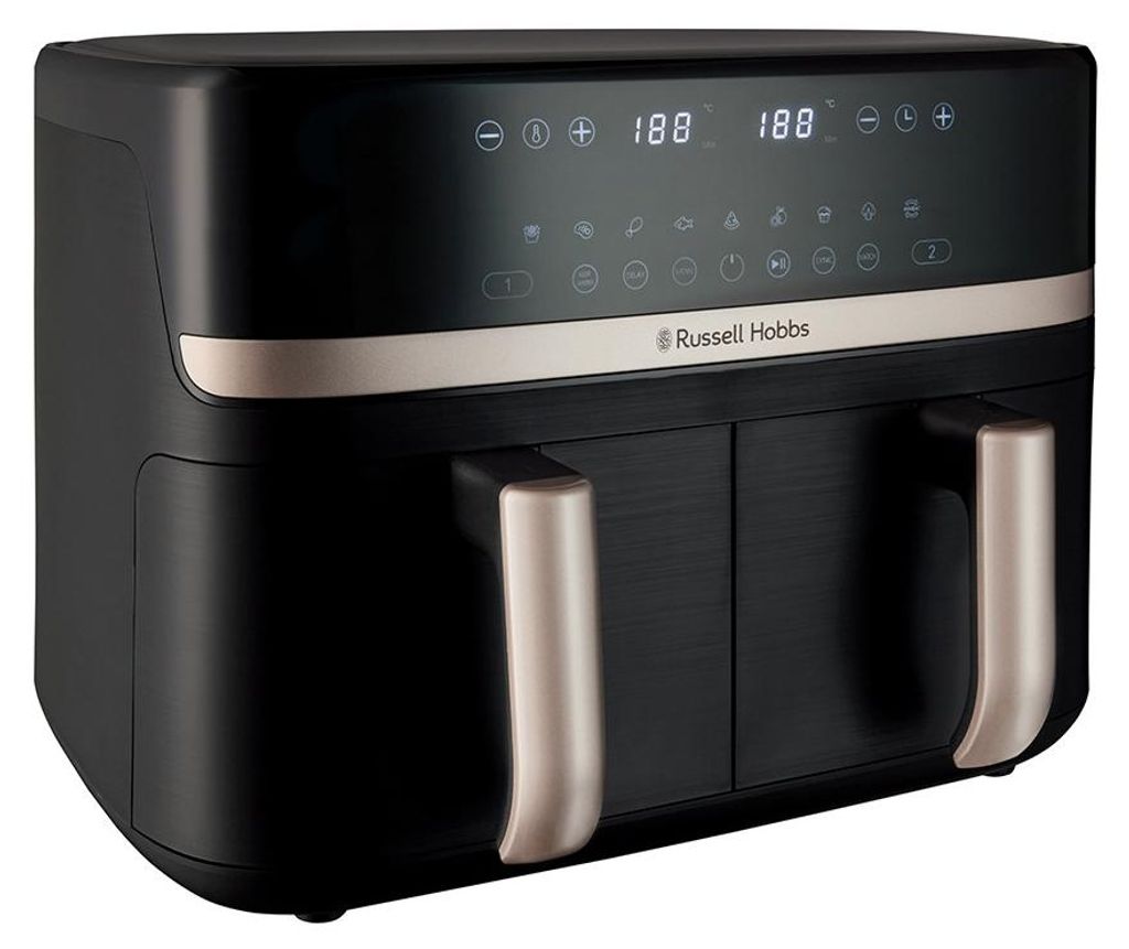 Russell Hobbs SatisFry Dual Basket Heißluftfritteuse Doppia Immagine del prodotto 