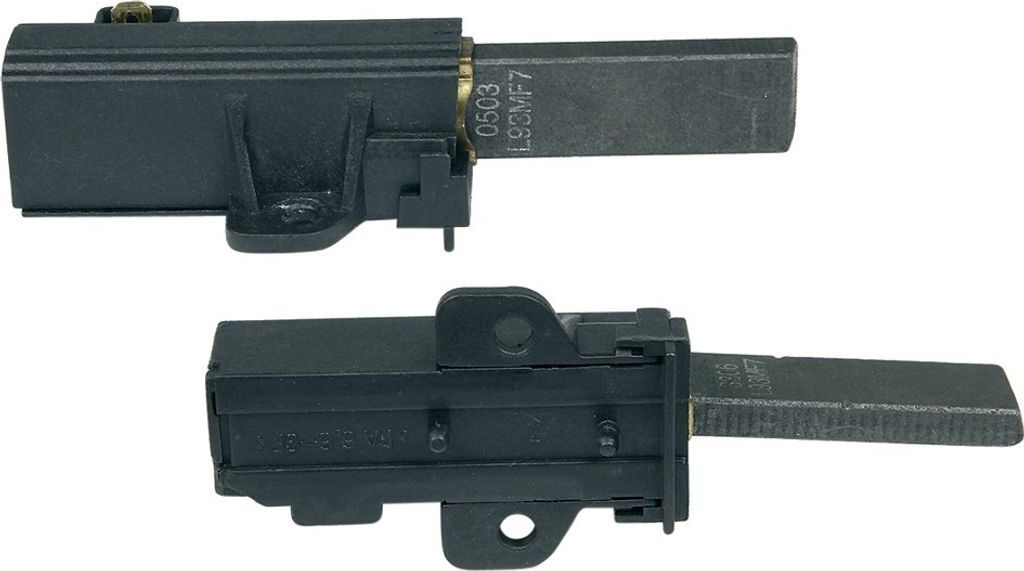 Europart 10028659 2x Kohle Kohlebürste Motorkohle 13,5x4,9x34mm 4,8AMP mit Halter z.T. Lavamat Waschmaschine passend wie Electrolux AEG 4006020152...