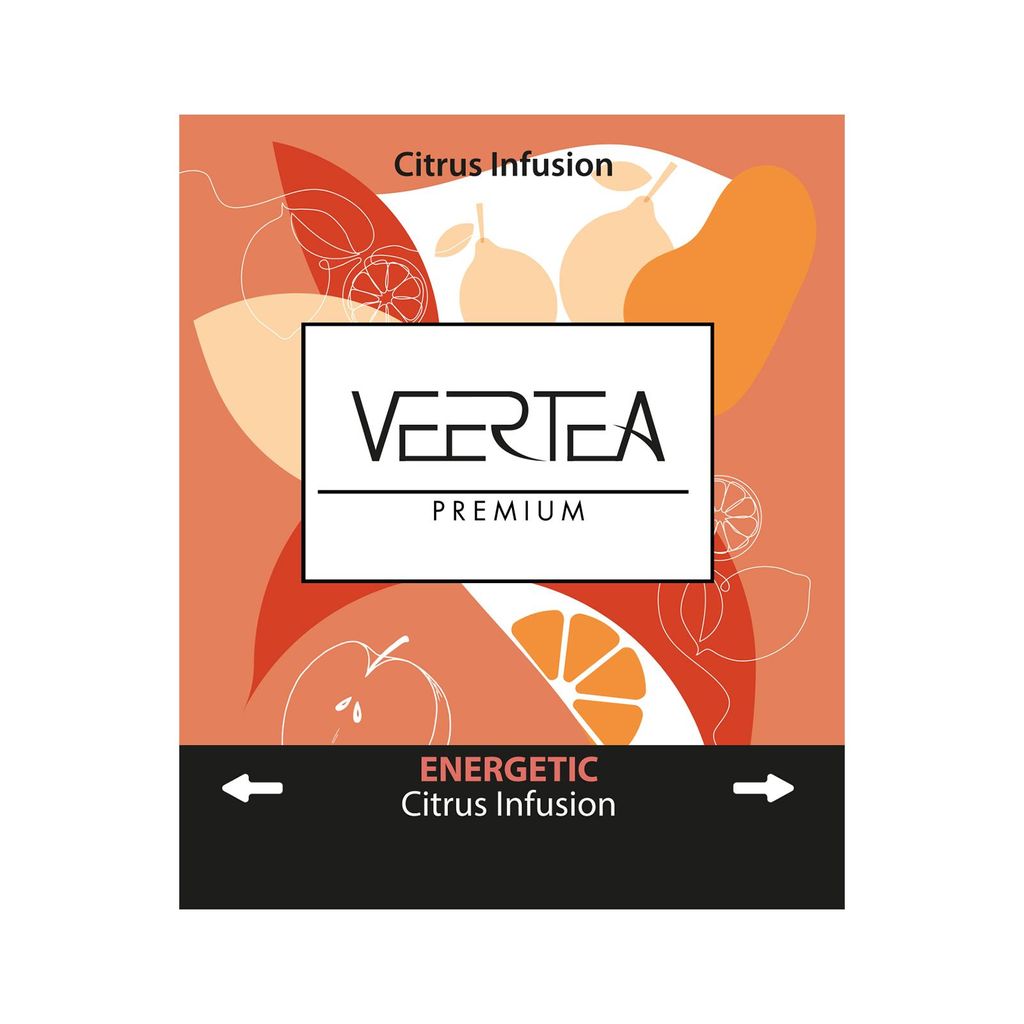 Veertea, Tee Set, Zitrus Früchtetee, 500 Beutel Produktbild 