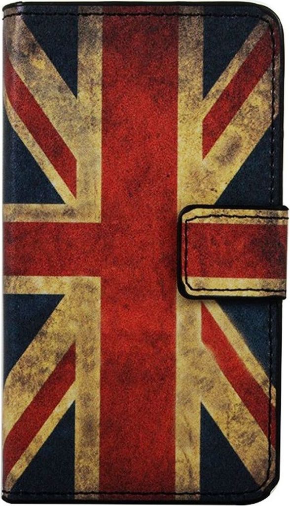 Handyhülle Tasche für Handy Microsoft Lumia 850 Retro Fahne England / UK
