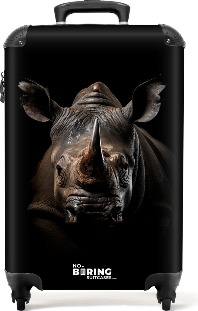 NoBoringSuitcases.com Handgepäck Koffer 55x40x20 cm, Tiere Produktbild 