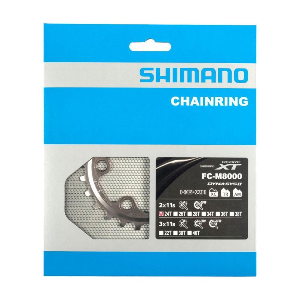 Shimano Deore XT FC-M8000 24T-BB 11er Ritzel Produktbild 
