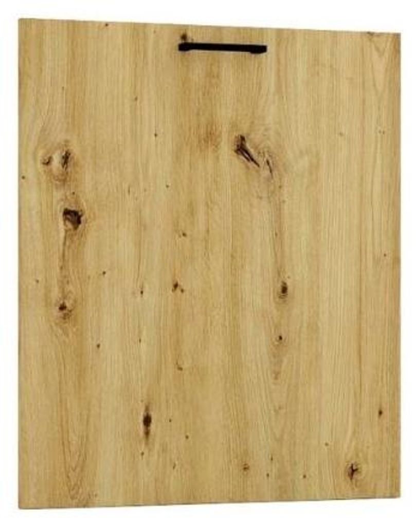 Küchenunterschrank 60 cm - Artisan Eiche - Die Geschirrspülerfront - Sockel im Set enthalten - Höhe 71,3 cm
