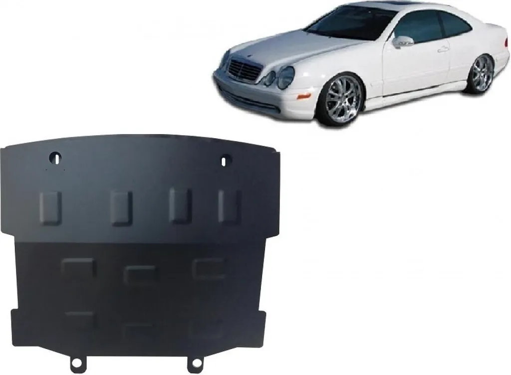 Protection de carter moteur Mercedes CLK W208 en acier robuste