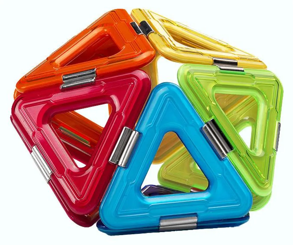 Jeu de Construction Magnétique Educatif Solar Spinner GeoSmart 23 pcs - 2