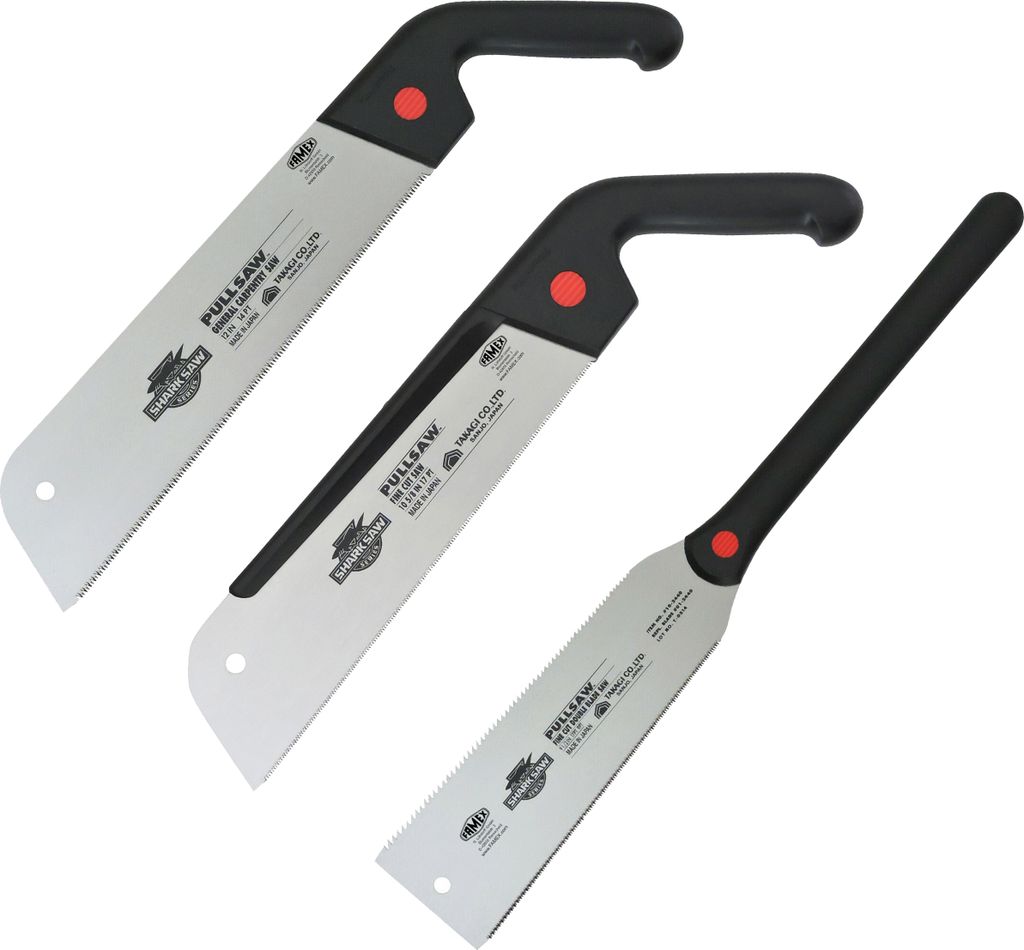 Japansägen Set FAMEX 5534 - 30 / 27 / 24 cm mit 14 / 17 / Produktbild 
