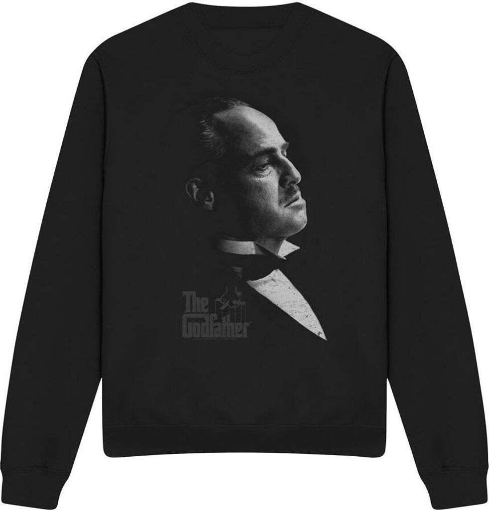 The Godfather - Sweatshirt für Herren/Damen Uni TV13079 (S) (Schwarz)