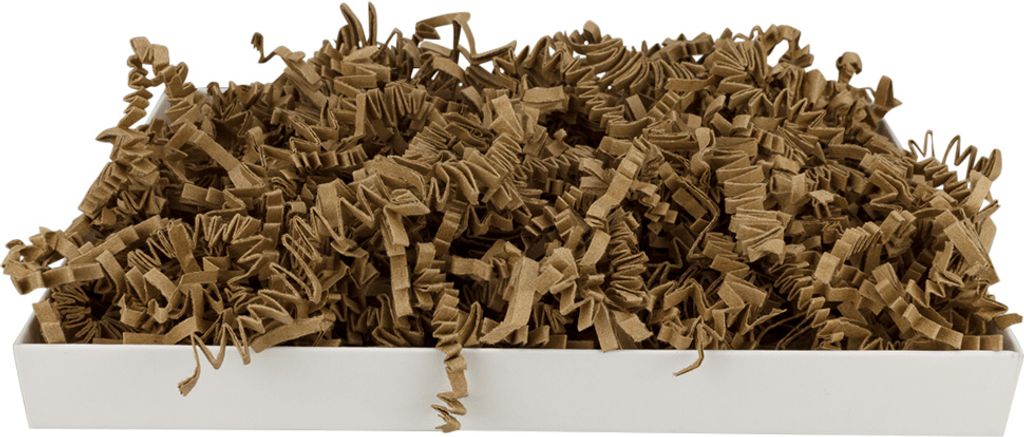 SizzlePak Natur – 1 kg Füllmaterial aus Papier für Geschenke & Pakete