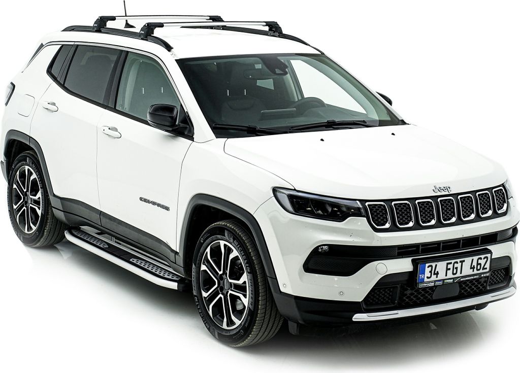 TURTLE STREŠNÝ NOSIČ AIR-2 , Silver JEEP COMPASS MP/552 Obrázok produktu 