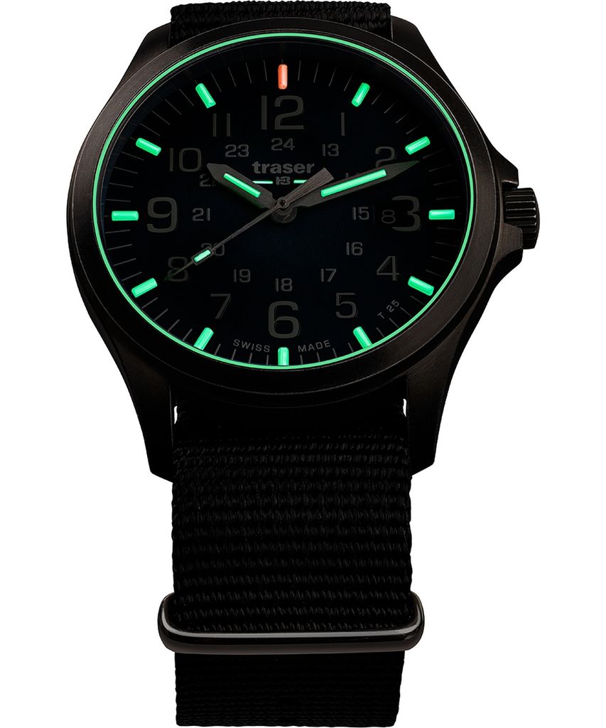 Traser Herrenuhr TS-108632 schwarz