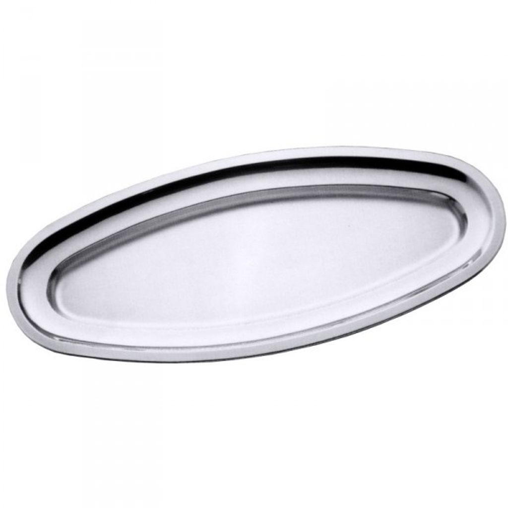 Fischplatte, Servierplatte, Edelstahl 18/10, 55/75 cm Länge wählbar : 75 cm Variante: 75 cm