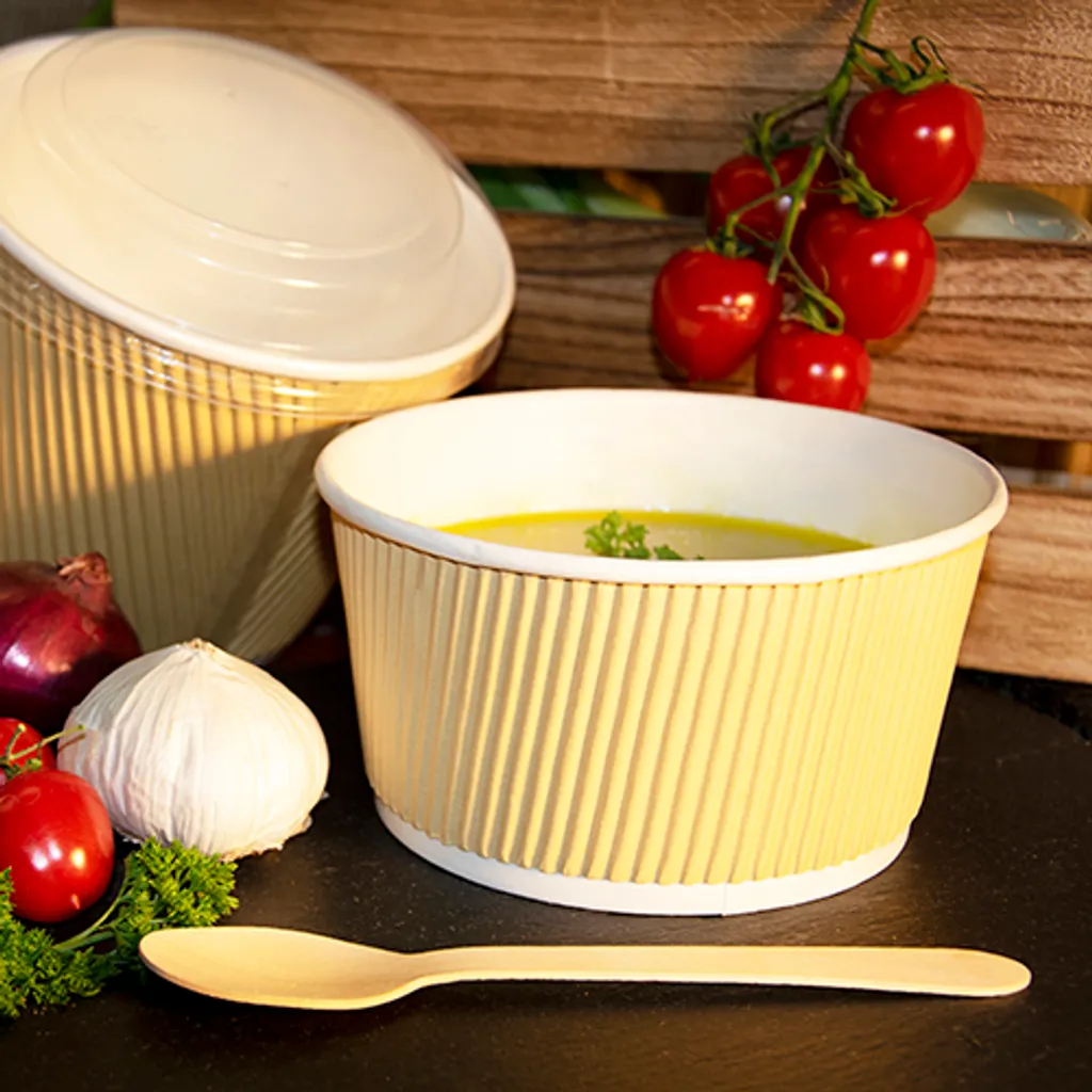 Coperchio Papstar 89334 135mm per Zuppe - Chiusura Ermetica Professionale