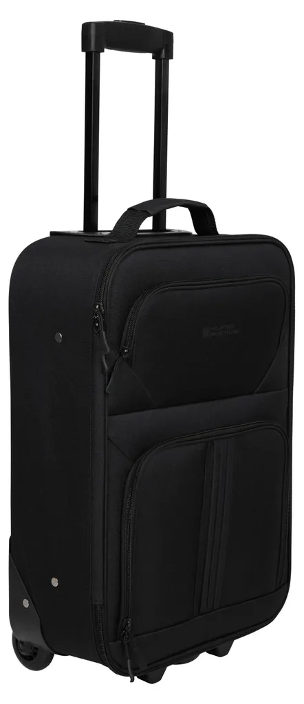 Mountain Warehouse MW3288 Valise à deux roues Essentials Noir Velours