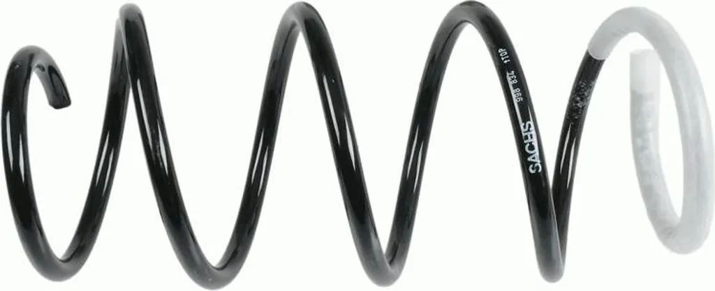 Ressort de suspension robuste SACHS 998 834 compatible Scenic 8200304218