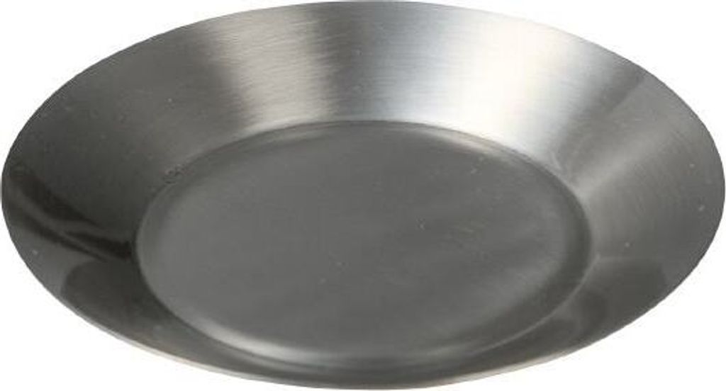 Kerzenteller Edelstahl matt für Ø 9 cm Kerzen
