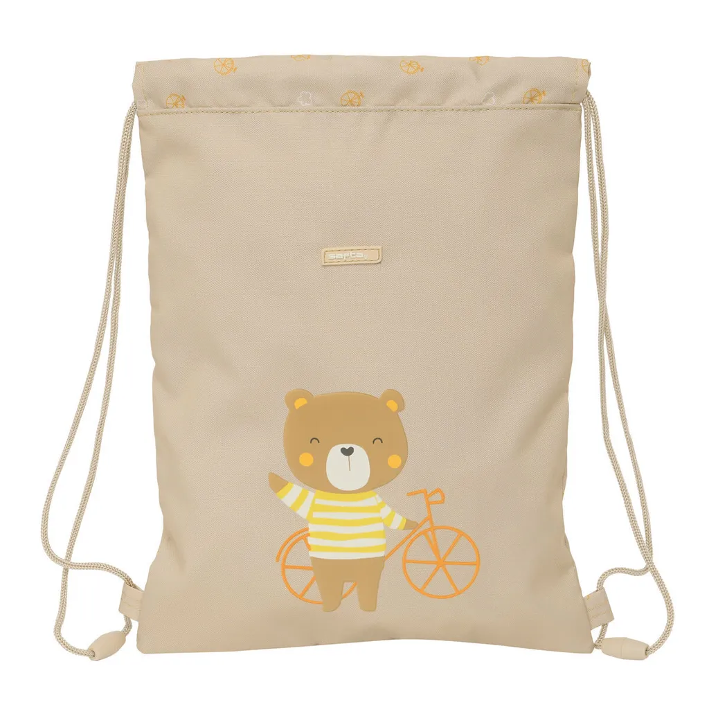 Zainetto Safta Osito Beige - Idea Regalo Nascita e Primo Compleanno