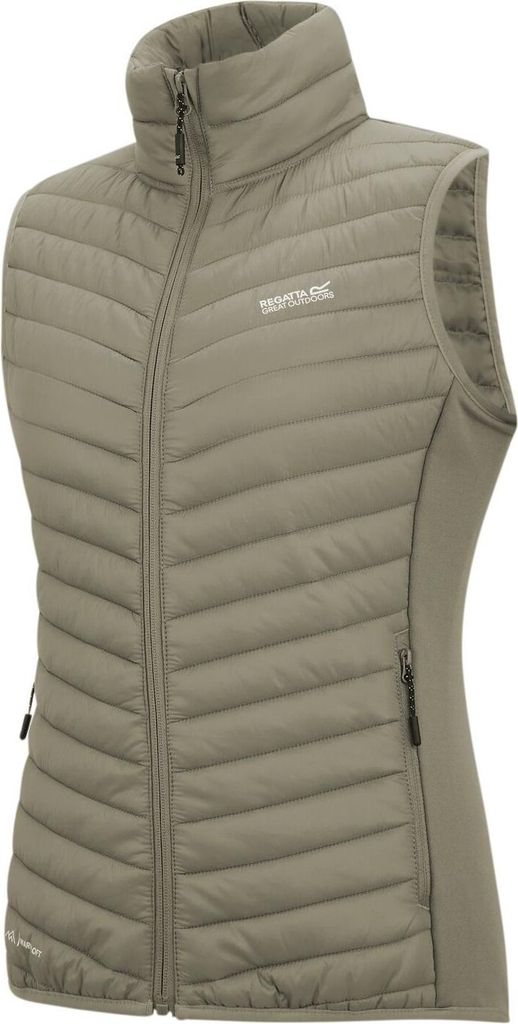 Regatta Andreson Hybrid Steppweste für Damen, Farbe:Parchment, Größe:42