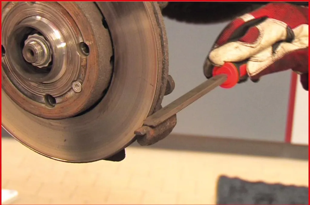 Lime pour étrier de frein 270mm en acier trempé - Haute précision KS Tools