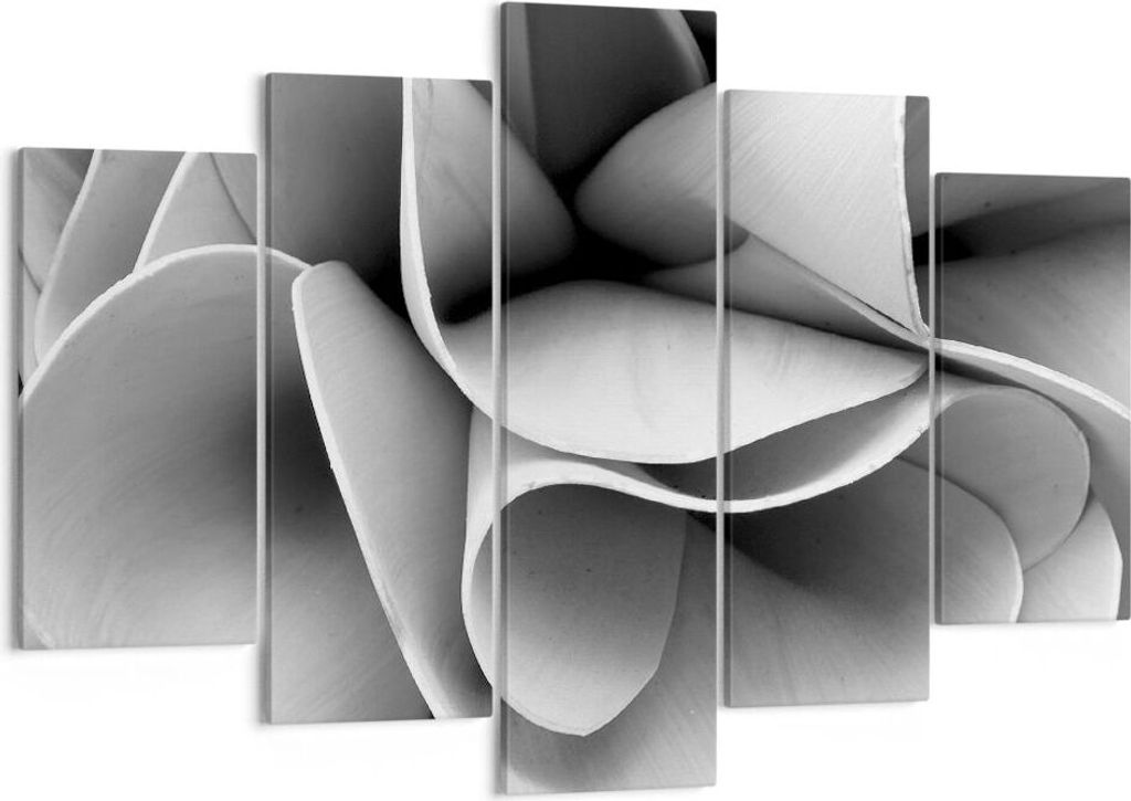 Bild auf Leinwand - Leinwandbild - 5 Teile - Material Ornament Stück - 150x100cm - Wand Bild - Wanddeko - Wandbilder - Leinwanddruck - Bilder - Wa...