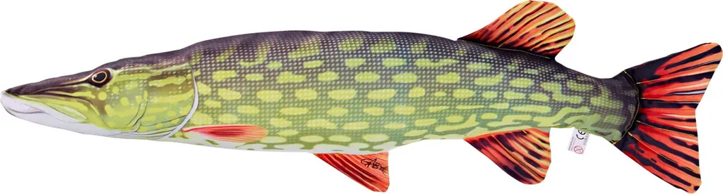 Peluche Brochet 80cm Anti-Stress - Cadeau Original pour Fan de Pêche