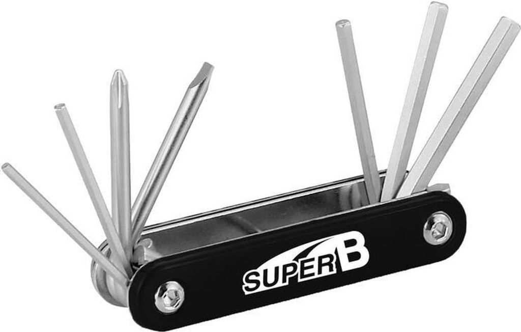 SUPER B 7 In 1 Folding Tool