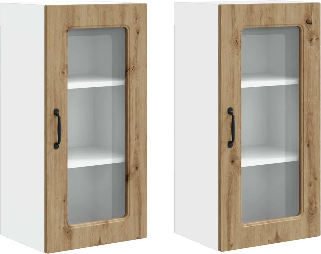 SYFAX™ Mobile Cucina Kalmar 2 pz Rovere Artigianale | Salvaspazio