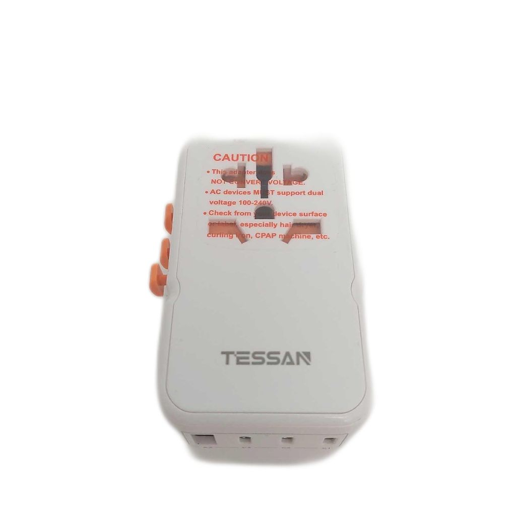 TESSAN 100W GaN Adaptateur Prise Universelle Chargeur USB C Charge Rapide Prise