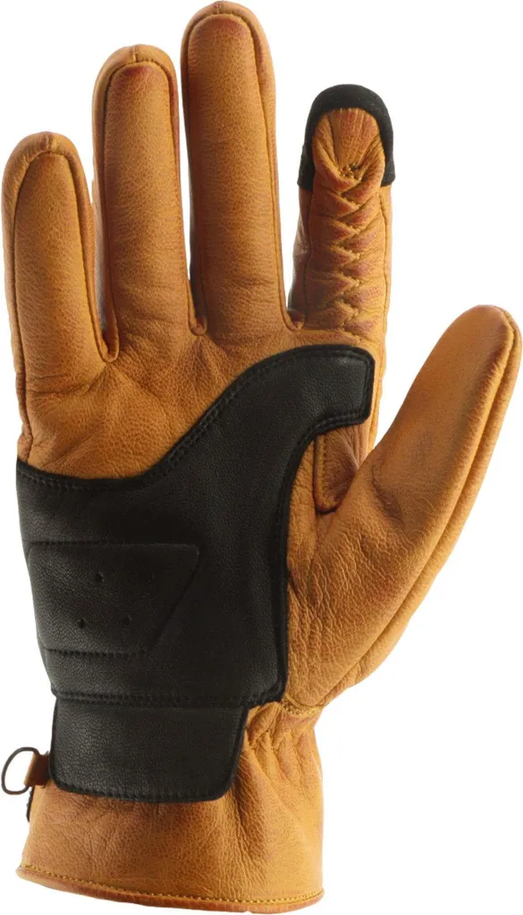 Guanti da moto perforati Von Dutch X Helstons Vision, oro/nero, 10 - 2
