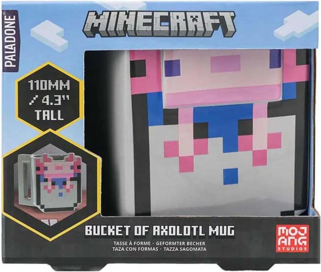 Tazza a forma di Axolotl di Minecraft Immagine del prodotto 
