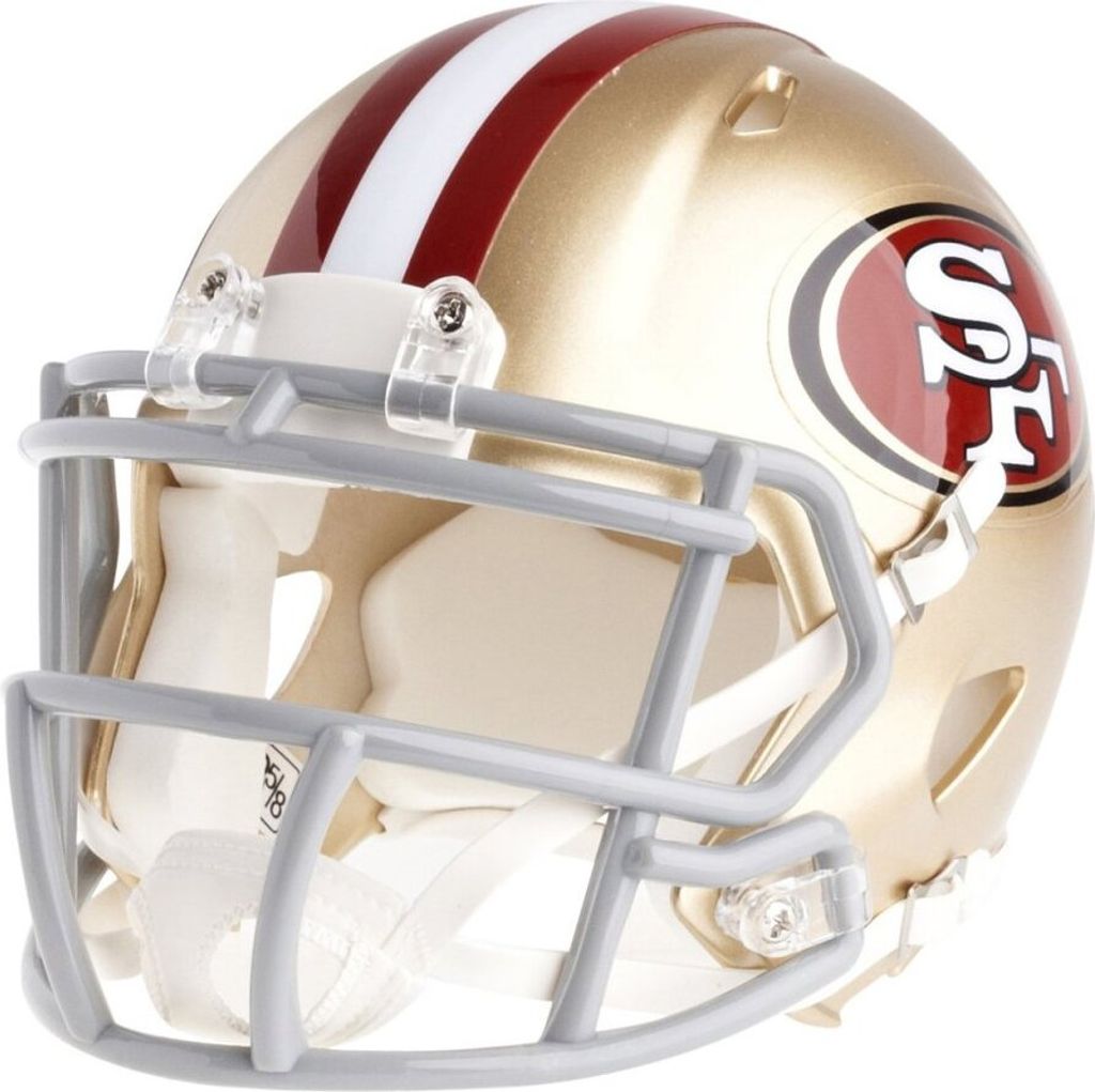 Riddell Mini Football Helm - NFL Speed San Francisco 49ers Produktbild 