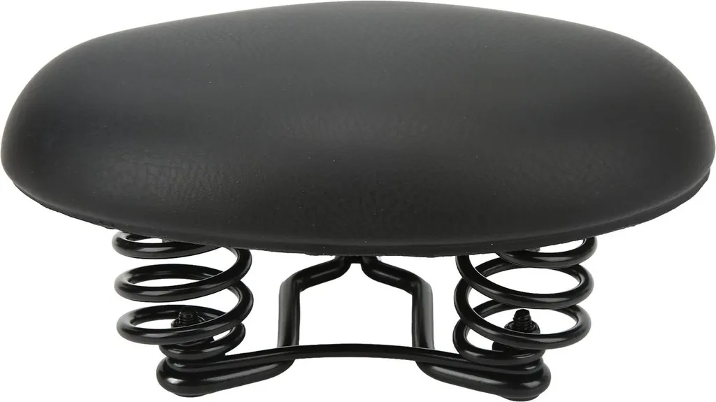 Selle vélo sans nez anti-douleur avec coussin souple et amortisseur VTT