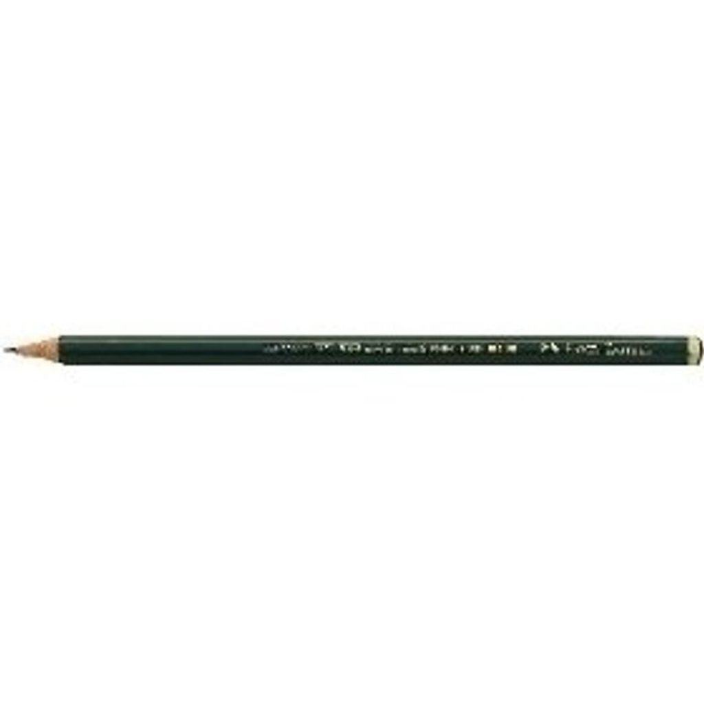 FABER-CASTELL 9000 Bleistifte H grün 12 St.