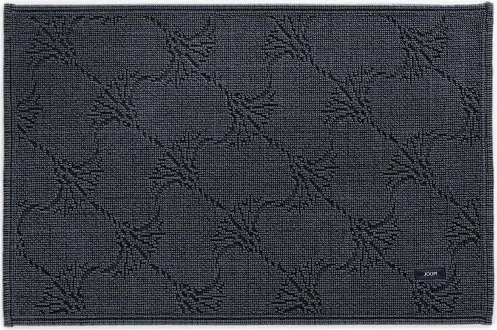 Tappeto da bagno JOOP! NEW CORNFLOWER 50 x 70 cm antracite