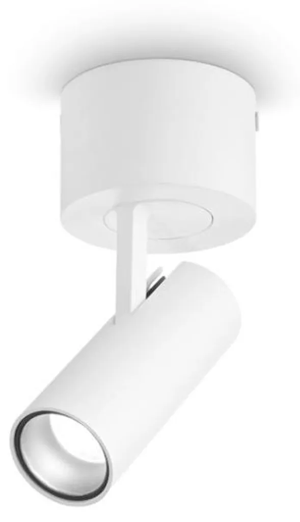 Plafonnier LED Play Moderne Aluminium Blanc 7W 3000K Lumière Chaude