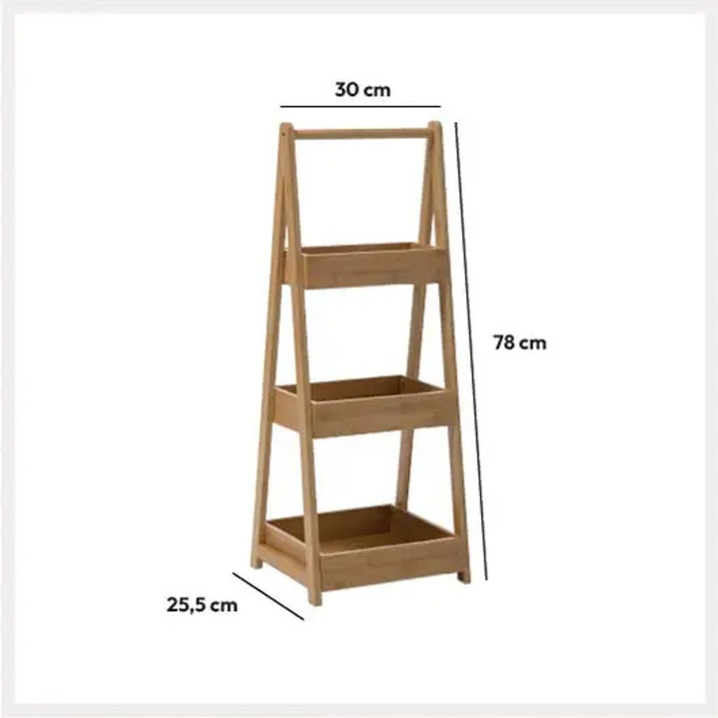 Bambusový regál TIER Obrázok produktu 5