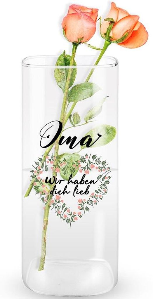 Keramisch Kerstblumenstrauß Geschenk für Oma