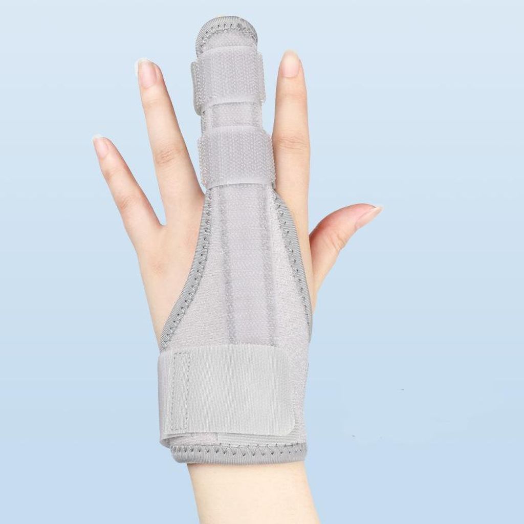 Fingerschiene, Fingerbandage Unterstützung für gebrochene Finger, Mittelhandknochen-Fingerschiene, Handbandage, Begradigung Wegfahrsperre Behandlung