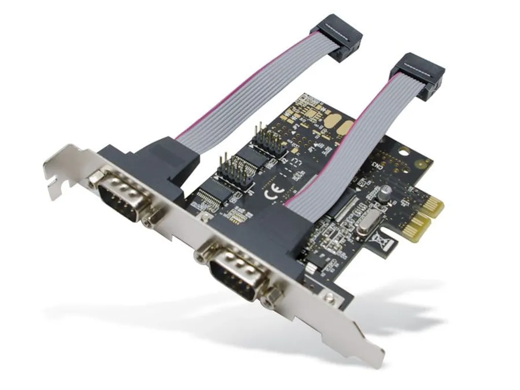 LogiLink PC0001 Scheda PCI Express 2 Porte Seriali RS232 Adattatore