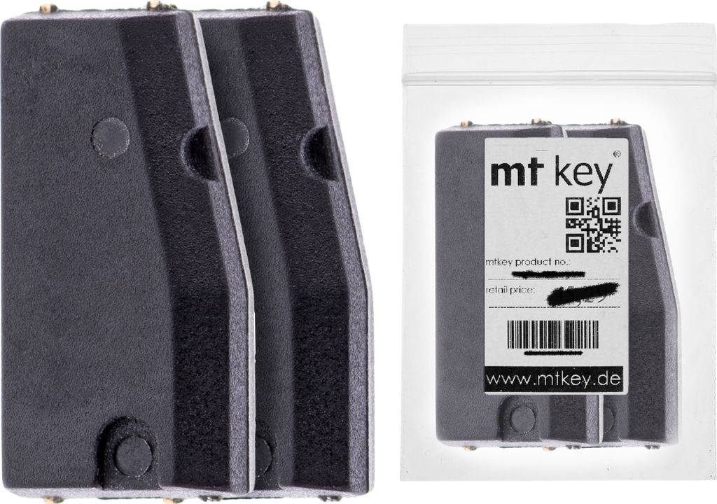 2X ID40 Transponder unprogrammiert kompatibel mit Produktbild 