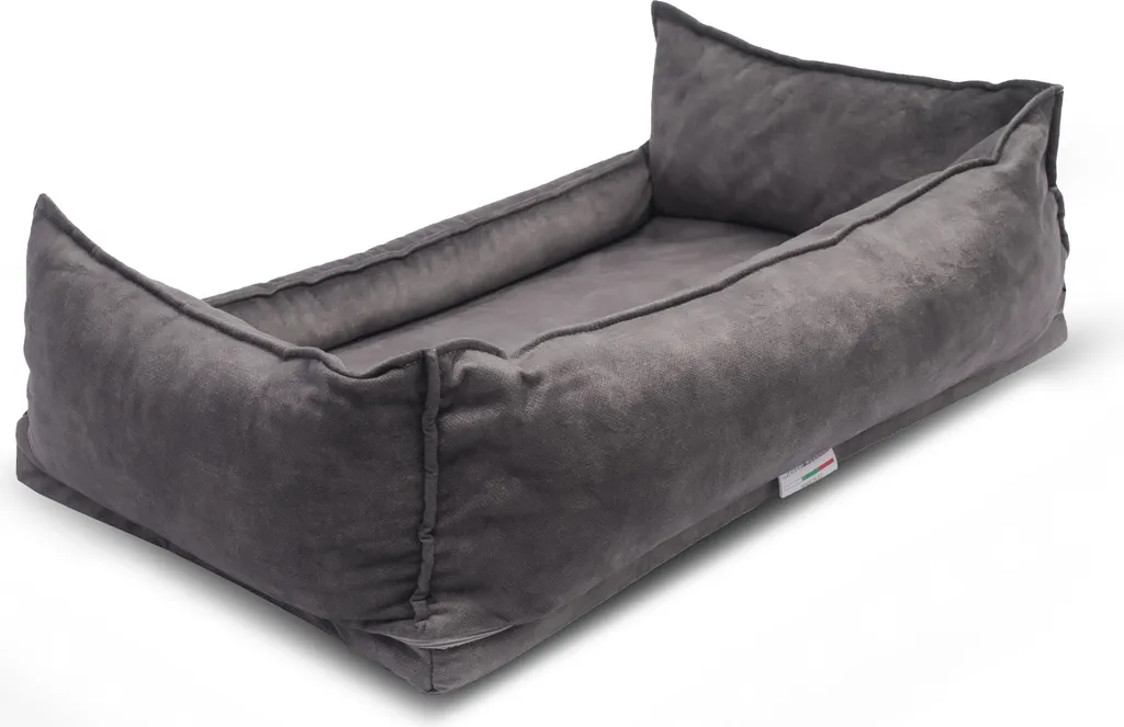 Cuccia Ortopedica Soffy Nest 30x50 Lattice Grigio Impermeabile