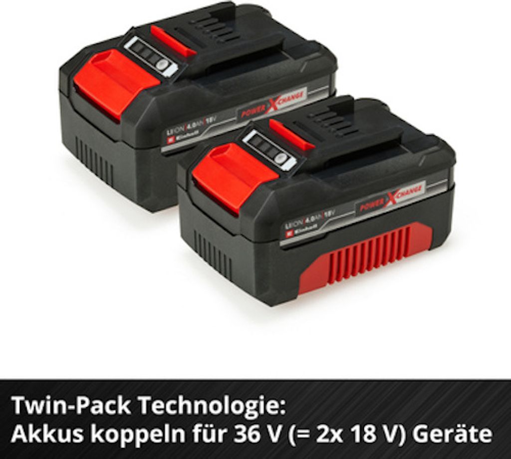 Einhell Power X-Change PXC Starter Kit 2x 4.0Ah & Zdjęcie produktu 34