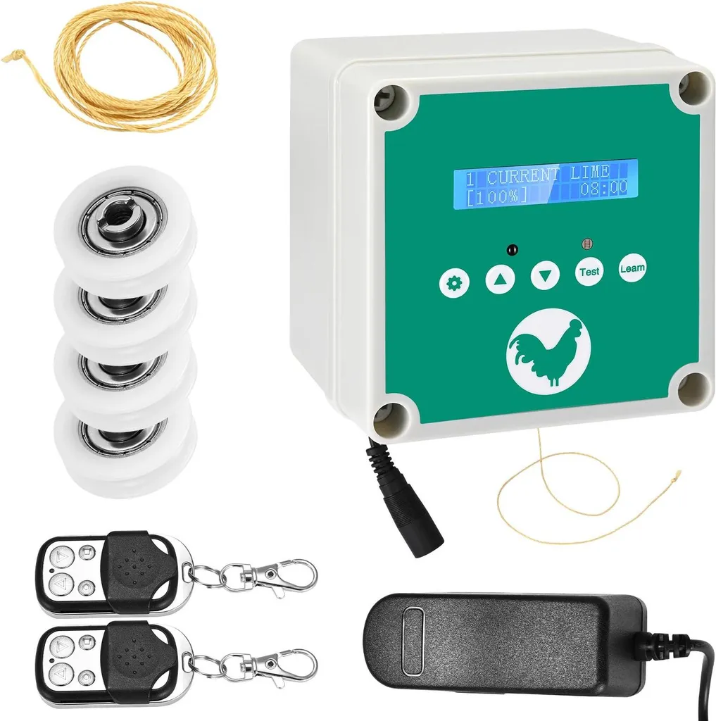 Scatola di Controllo per Pollaio Automatica - Timer e Sensore | Top Qualità