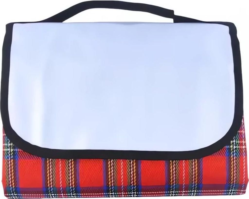 Pronett XJ5438 Picknickdecke 150 x 180 cm, kariert, rot Produktbild 