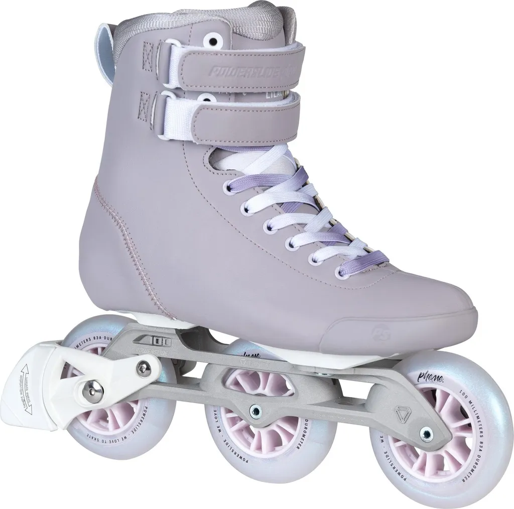 Powerslide Pheme Lilac 100 avec platine Trinity et roues 100mm Violet - 2