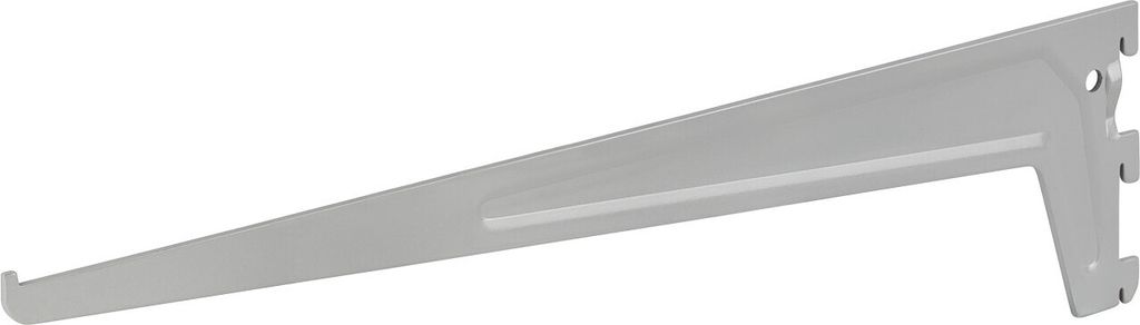 TrendLine Einlochträger 1-reihig grau 50 x 12 cm